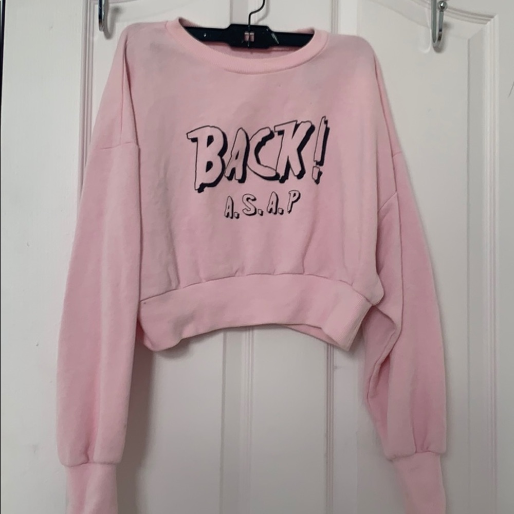 ZARA CROPPED SWEATER